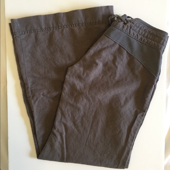 Free People Pants - Free People Wide Leg Linen/Cotton 3-Button Pants 0